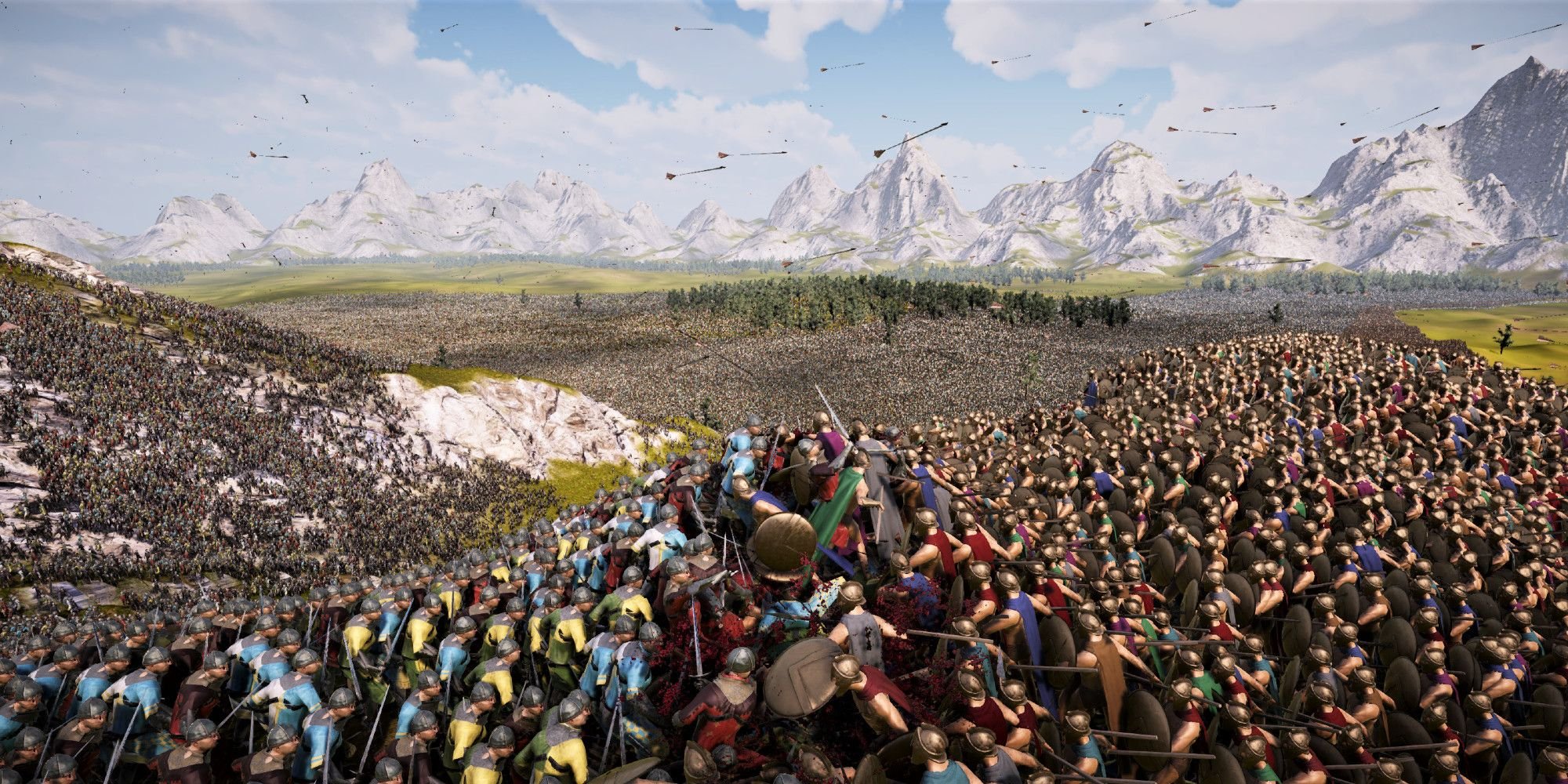 El video del simulador de batalla muestra 1 millón de zombis contra el ejército medieval