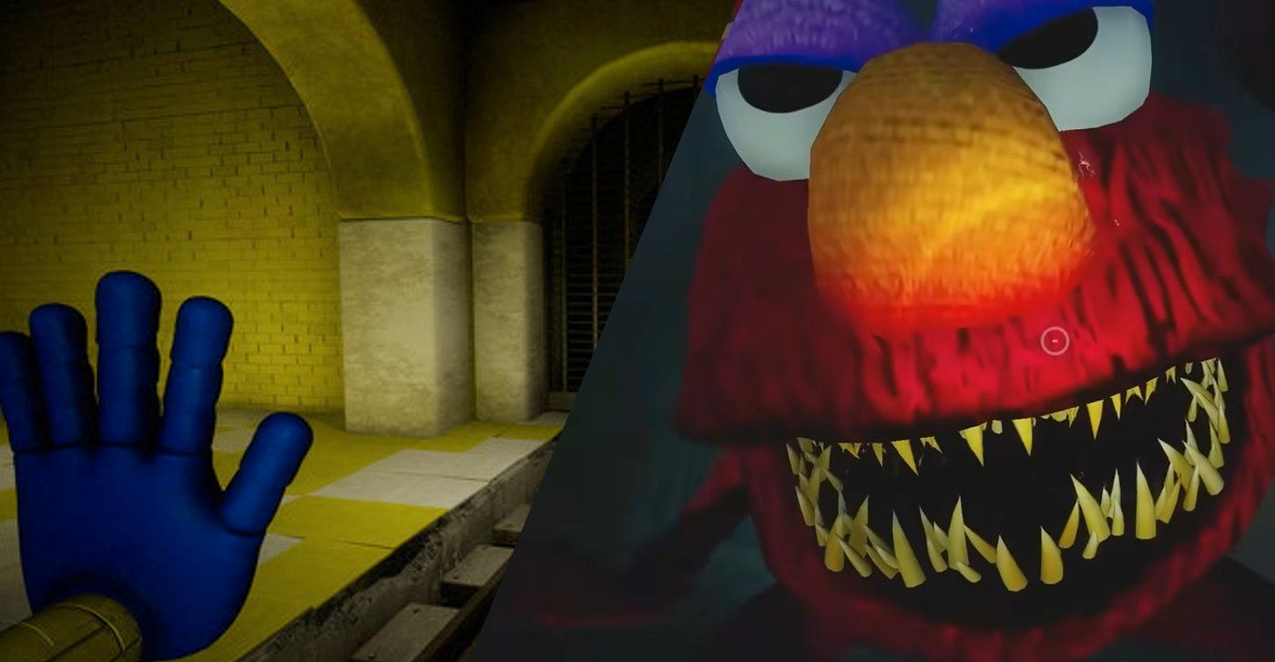 Elmo se convierte en el juguete más aterrador de Playtime Co. en Poppy Playtime Capítulo 2 Mod