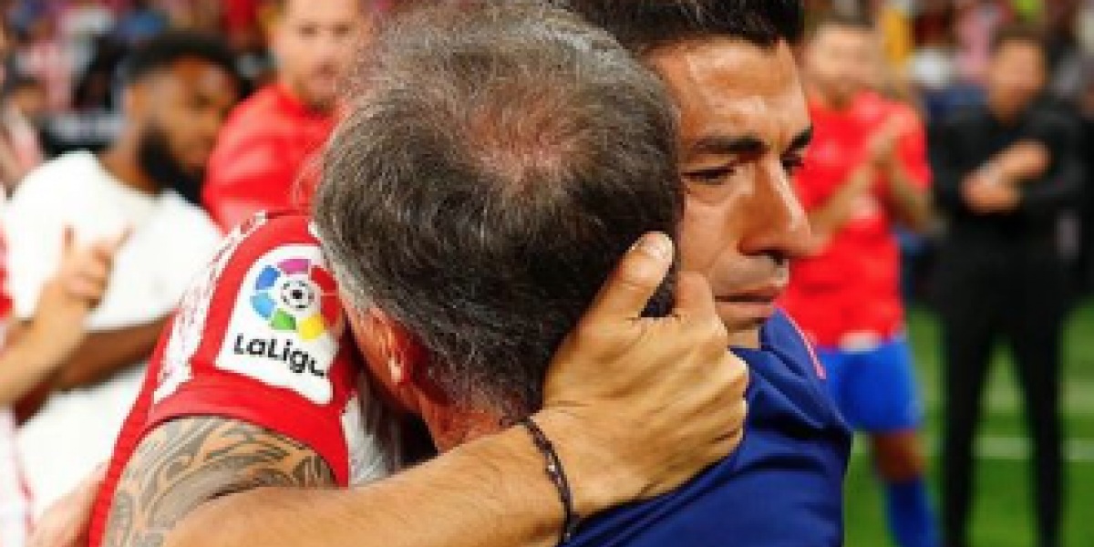 Emocionado mensaje de Suárez al Profe Ortega en su adiós al Atlético