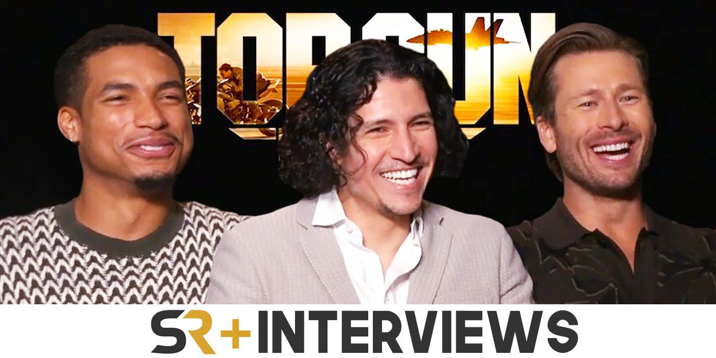 Entrevista a Greg Tarzan Davis, Danny Ramirez y Glen Powell: Top Gun Maverick