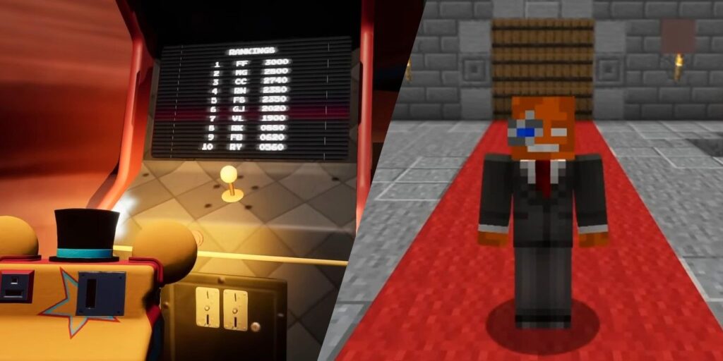 FNAF: Security Breach Fan crea una misión de princesa jugable en Minecraft