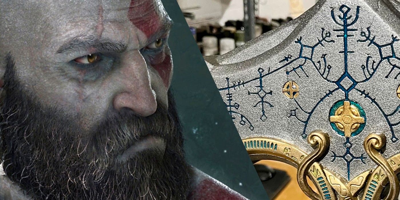Fan de God of War comparte la réplica perfecta del martillo Mjölnir