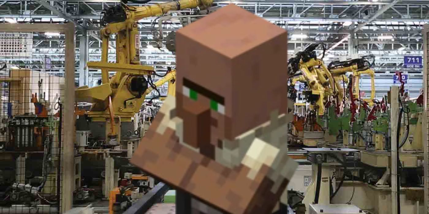 Fanático de Minecraft crea fábrica funcional (con condiciones de trabajo inseguras)
