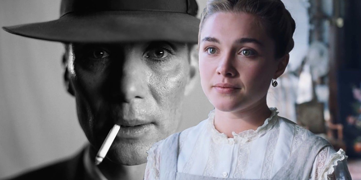 Florence Pugh camina con Cillian Murphy en la foto del set de Oppenheimer