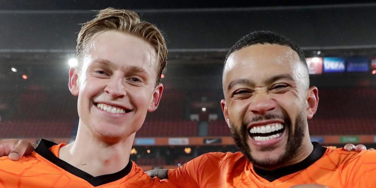 Frenkie y Memphis liderarán a Países Bajos en la Nations League