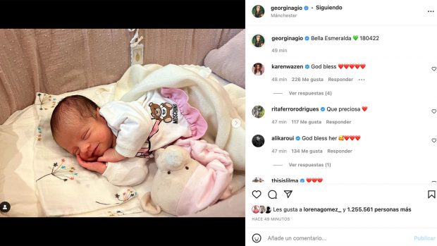 Hija de Georgina Rodríguez / Instagram