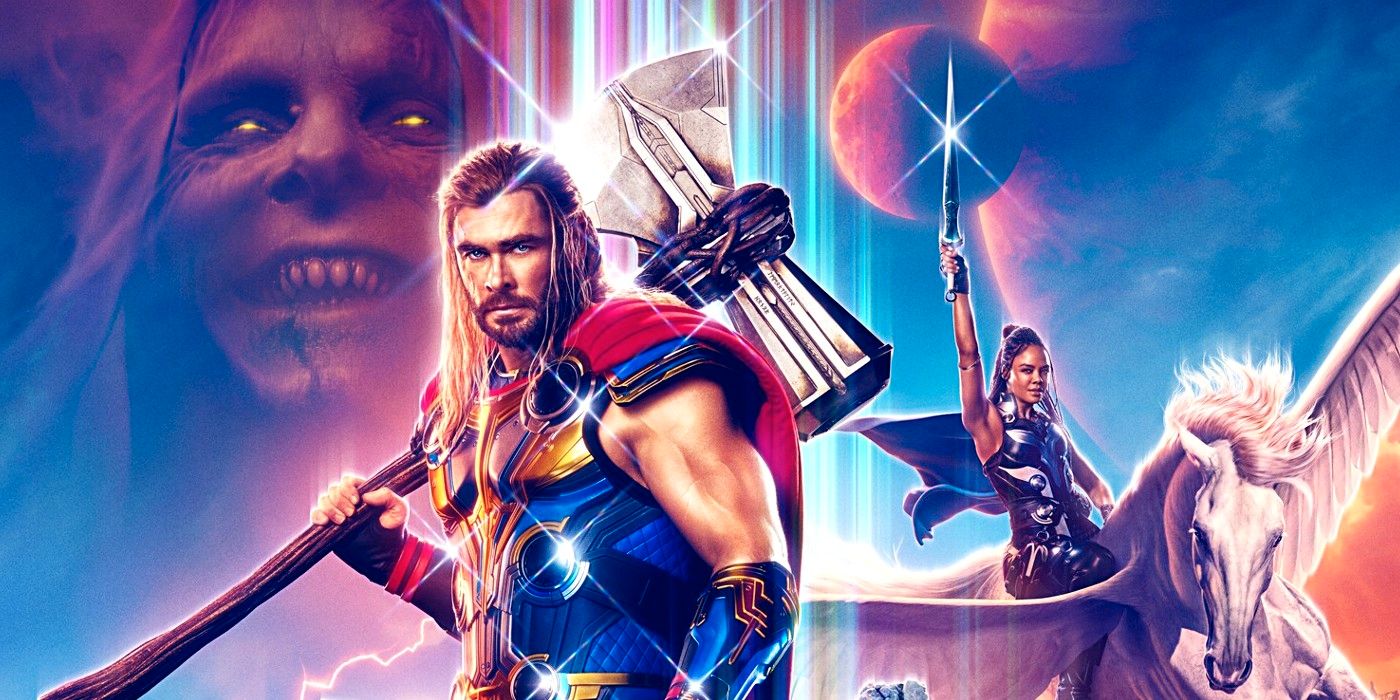 Gorr ocupa un lugar preponderante en el nuevo póster de Thor: Love & Thunder