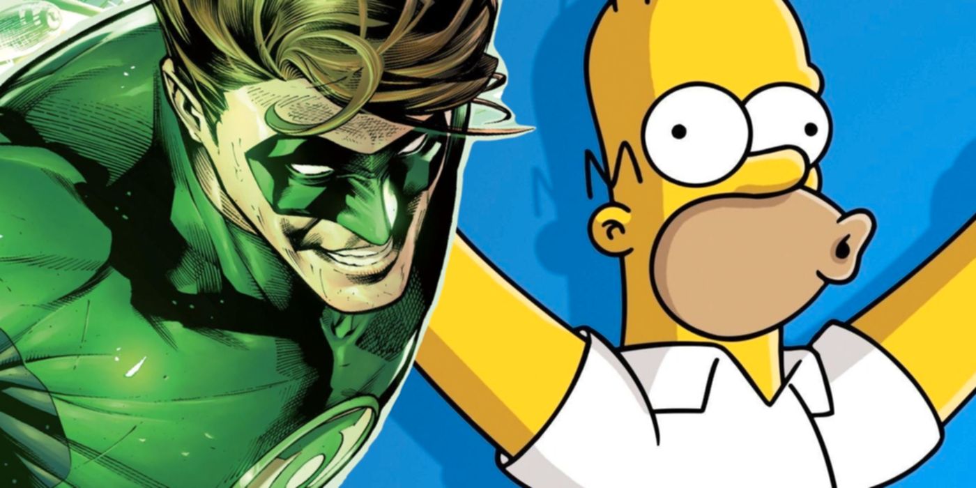 Green Lantern hizo el canon perfecto de la broma de Los Simpson