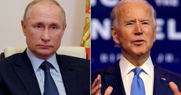 Guerra: Vladímir Putin prohibió el ingreso a Rusia de Joe Biden