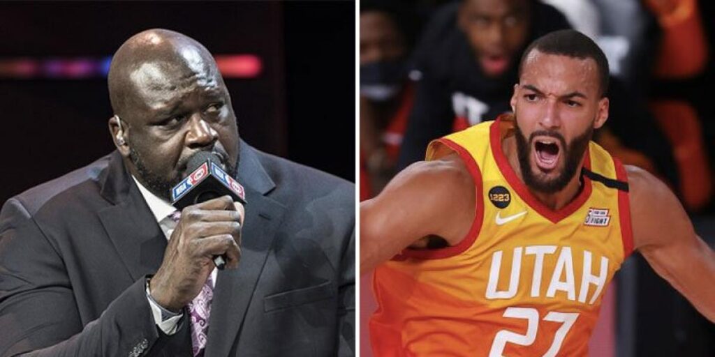 Guerra abierta entre Shaq y Gobert: "No me metería ni una"