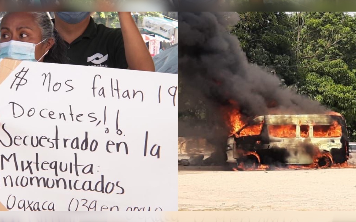 Inician huelga de hambre profesores del Conalep retenidos en Oaxaca