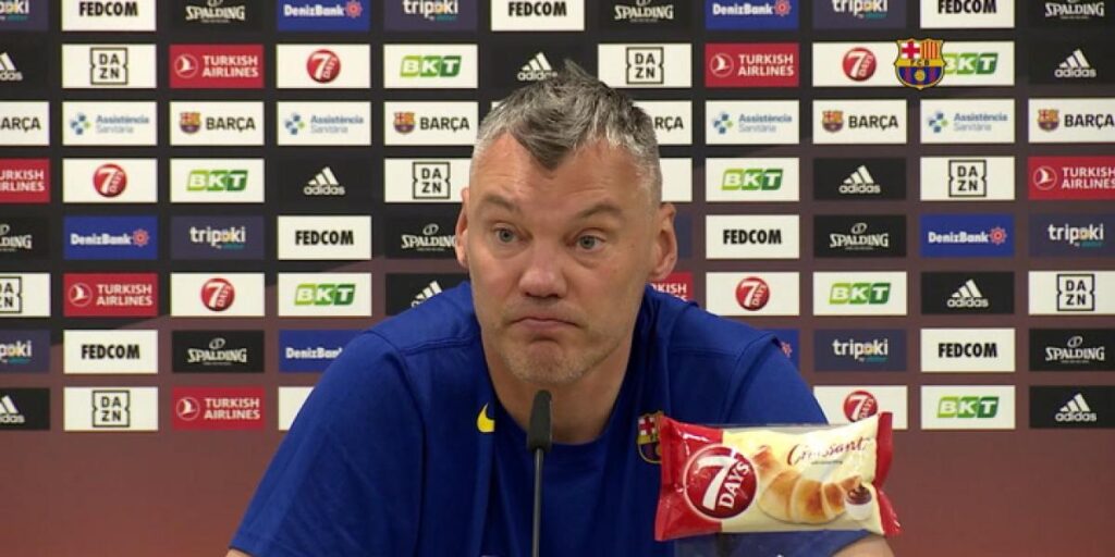 Jasikevicius: "El Madrid nos tiene muchas ganas, hay que igualar su hambre"