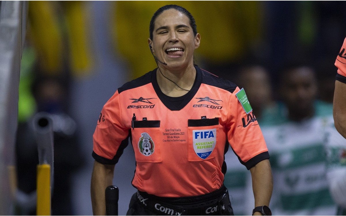 Karen Díaz será la primera árbitra mexicana en dirigir en un Mundial masculino | Tuit