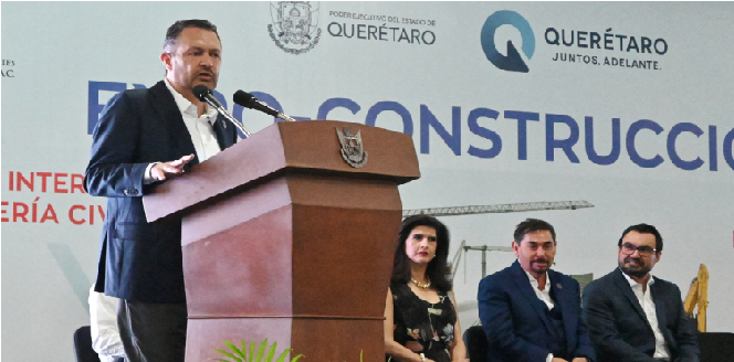 Kuri inaugura el XVI Congreso Internacional de Ingeniería Civil en Querétaro