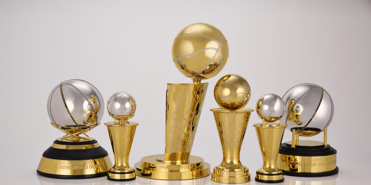 La NBA renueva sus trofeos y crea otros nuevos para las Finales de Conferencia