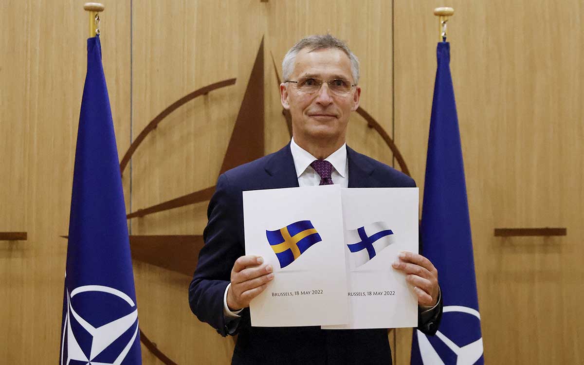 La OTAN recibe la solicitud de adhesión de Suecia y Finlandia: ‘Es un momento histórico que debemos aprovechar’