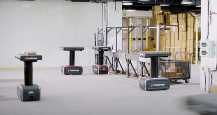 La firma de robótica de almacén GreyOrange recauda $ 110 millones a través de financiamiento de crecimiento