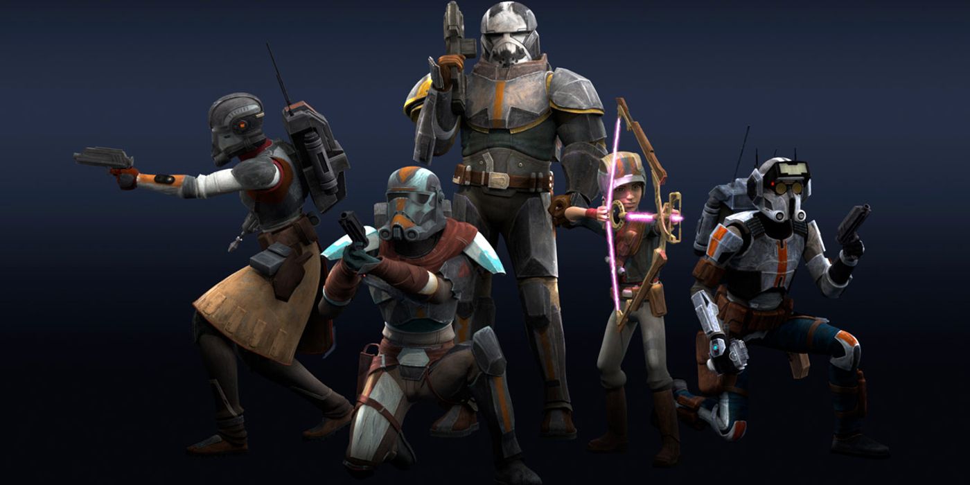 La imagen de la temporada 2 de Star Wars: The Bad Batch muestra la nueva armadura de The Crew