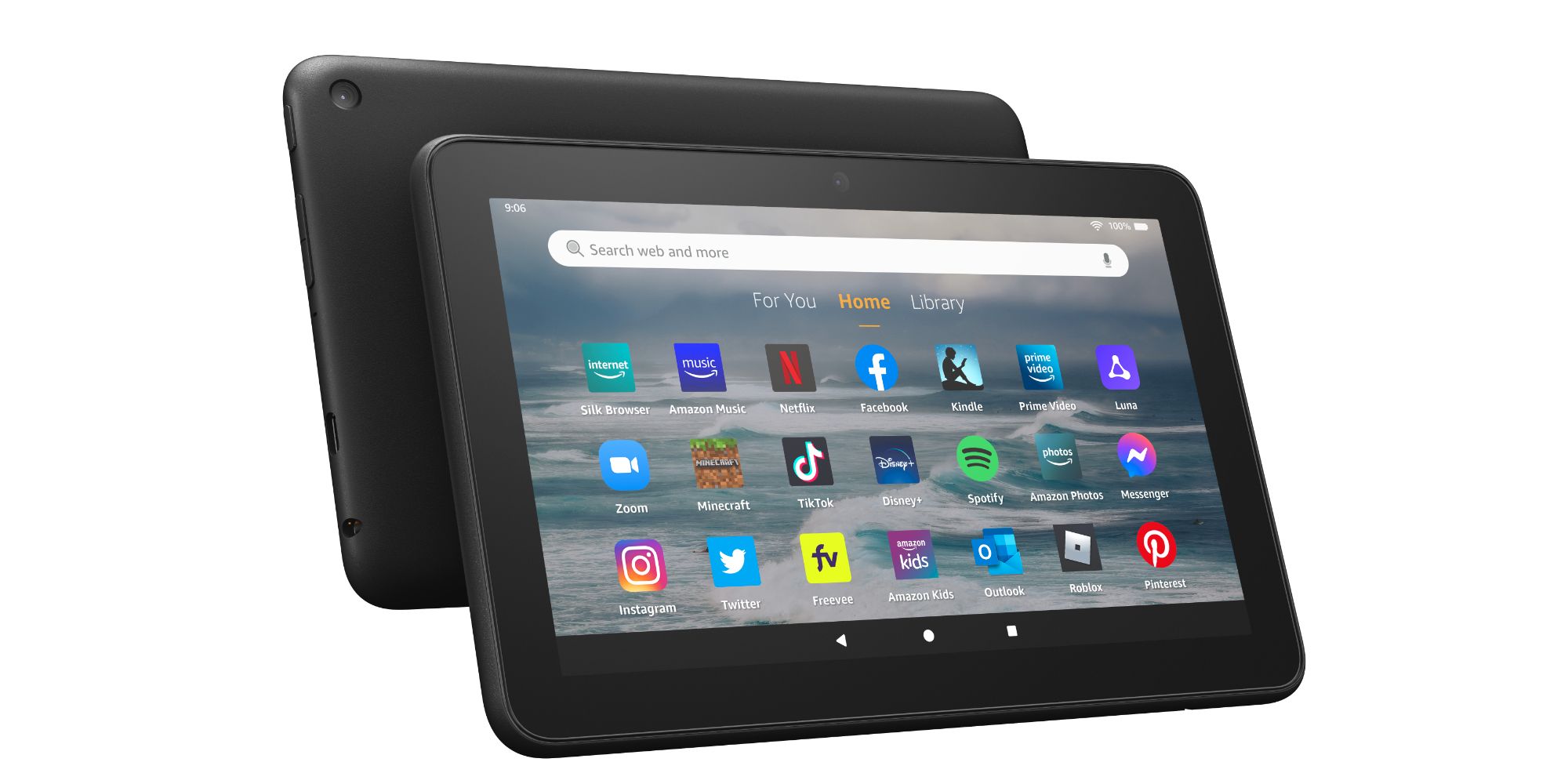 La nueva tableta Fire 7 de Amazon tiene una batería de mayor duración y carga USB-C