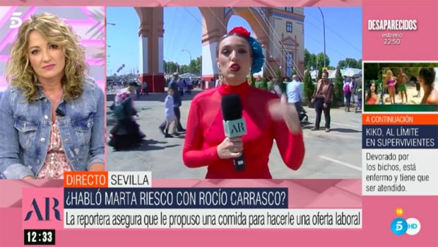 Marta Riesco interviene en 'El programa de Ana Rosa' / Telecinco