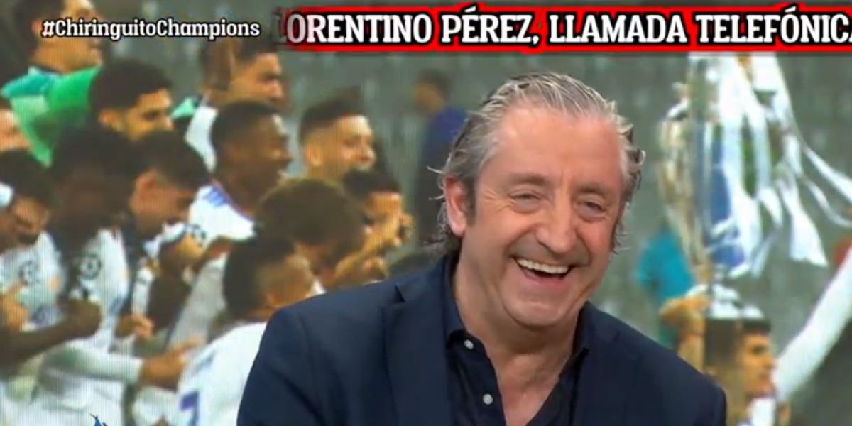 La sorpresa de Florentino Pérez a Josep Pedrerol en pleno directo de 'El Chiringuito'