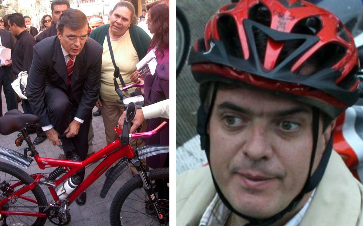 Lanza Ebrard dinámica para regalar su bicicleta de hace 15 años