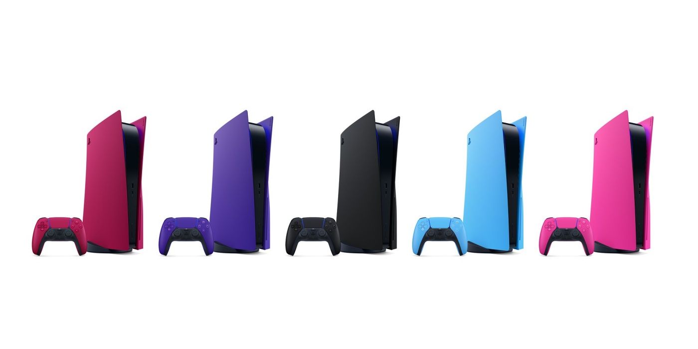 Las nuevas cubiertas de la consola PS5 en color finalmente salen a la venta seis meses después de la revelación