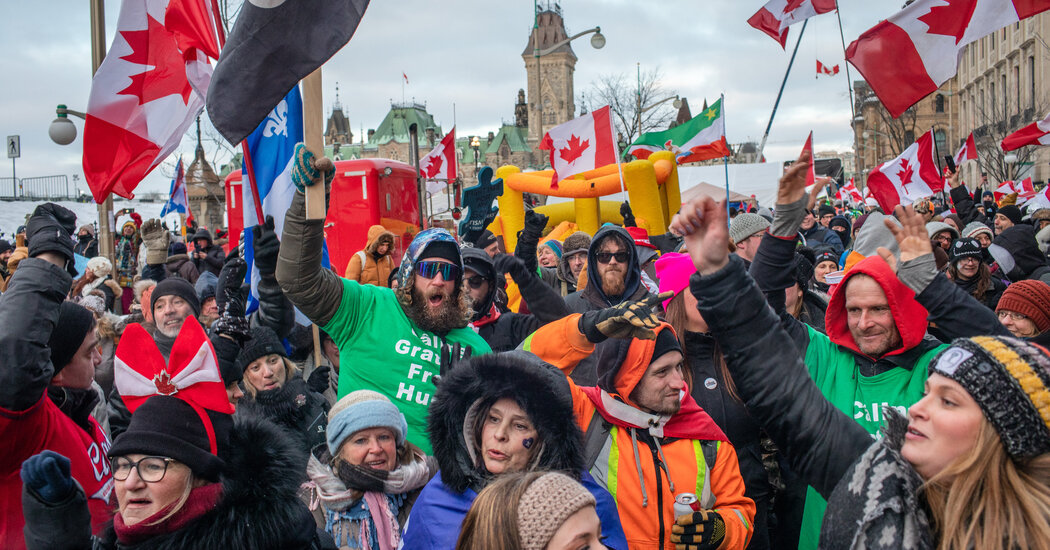 Las protestas de los camioneros de Canadá tienen un nuevo campeón político
