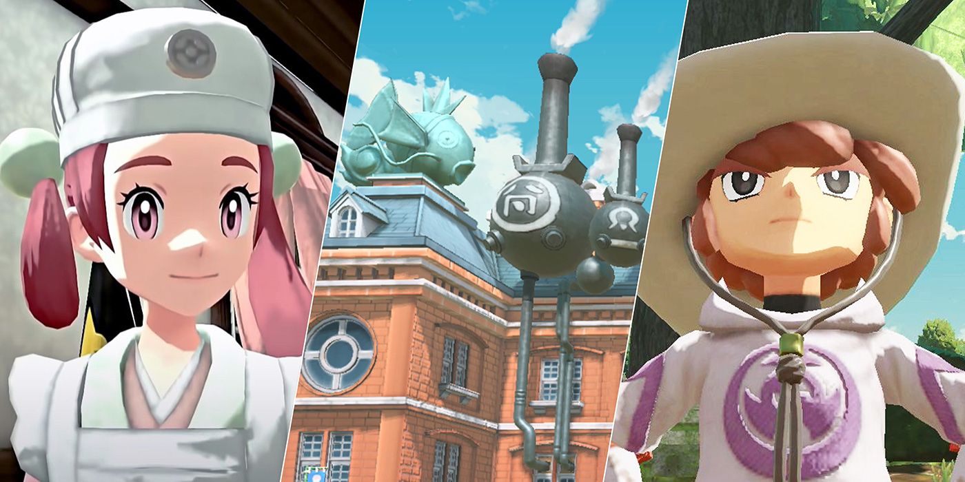 Legends: Arceus DLC puede mostrar cómo comenzaron los gimnasios y los centros Pokémon