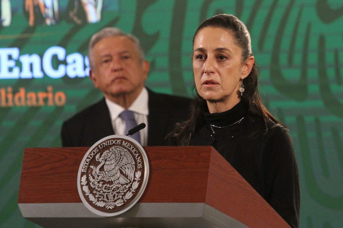 López Obrador defiende a Sheinbaum por la polémica del informe de la línea 12: “Está expuesta a muchas presiones”