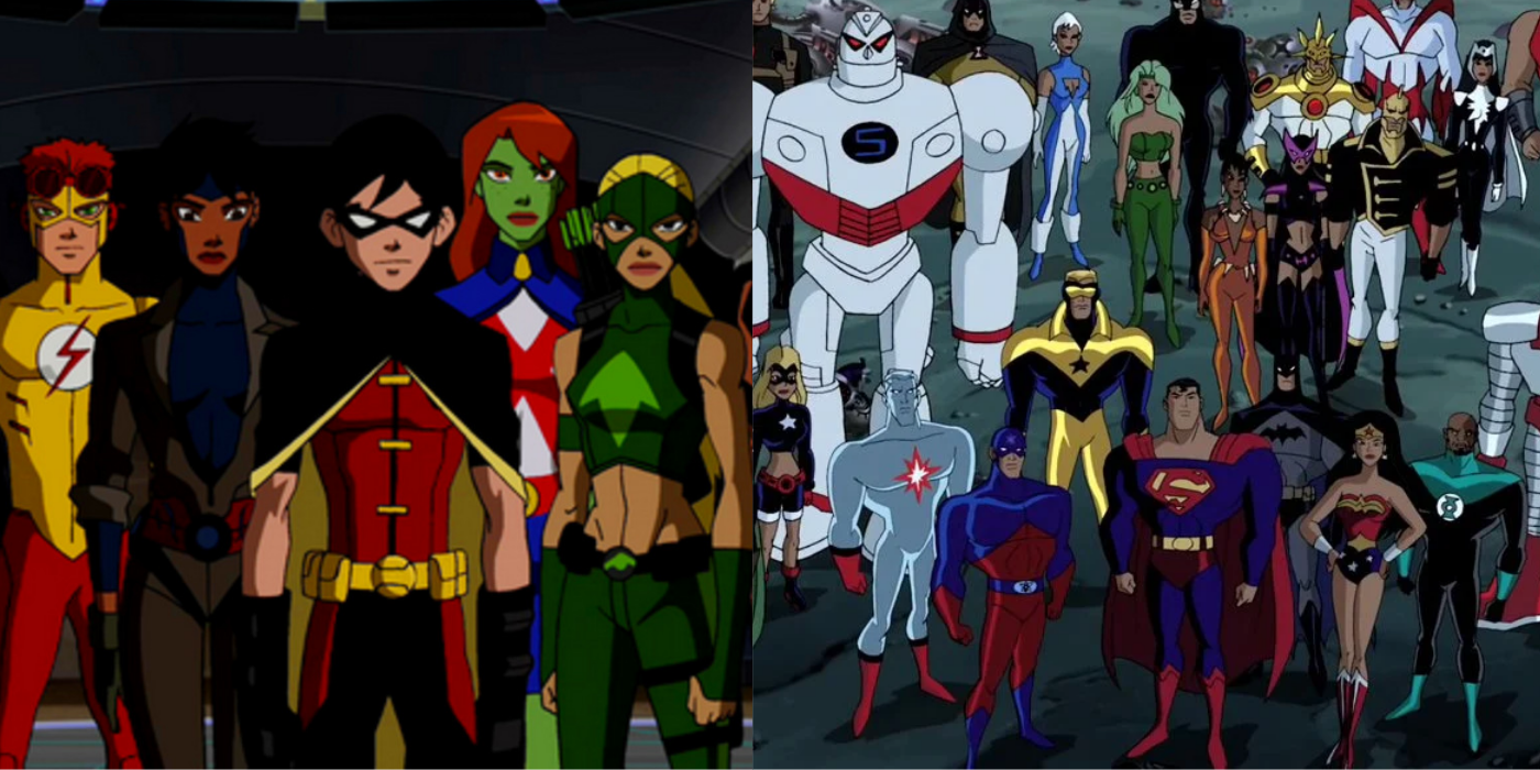 Los 10 mejores programas animados de DC Comics, según Ranker