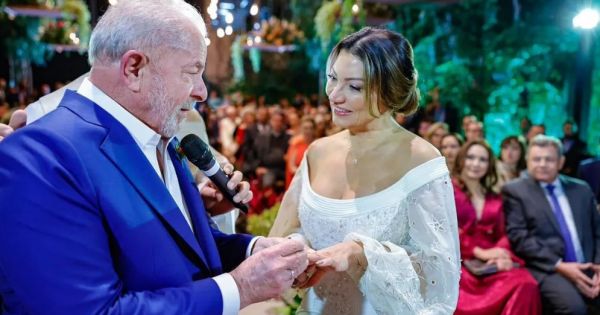 Los detalles de la boda secreta de Lula Da Silva: nada de celulares, invitados VIP y vino argentino