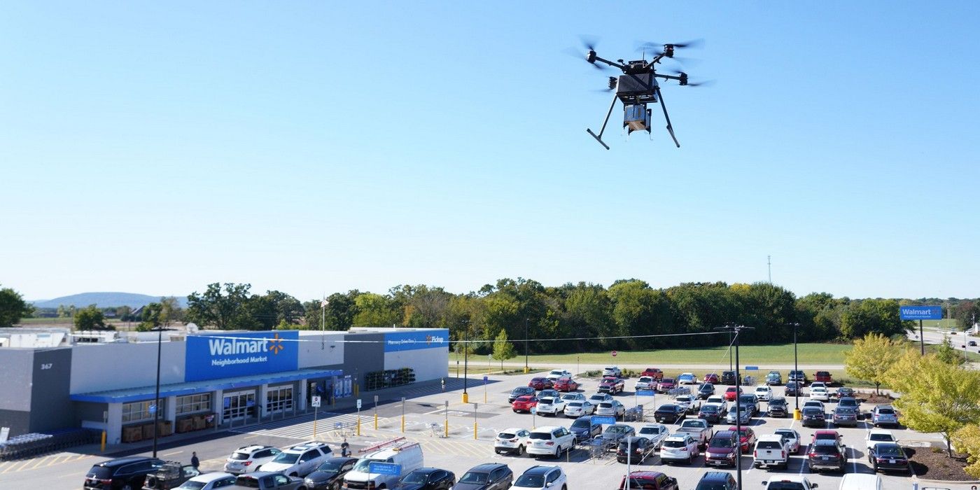 Los drones de entrega de Walmart están llegando a más estados