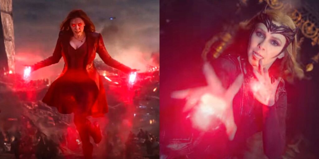 MCU: Las 10 mejores escenas de lucha de Wanda Maximoff (incluido Multiverse of Madness)