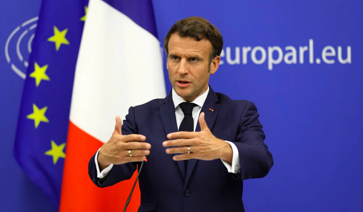 Macron propone una confederación europea más amplia que la UE para acoger a Ucrania