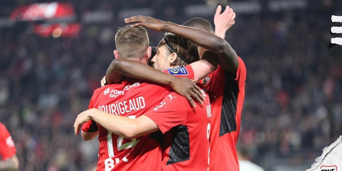 Majer, doblete de Champions para el Rennes