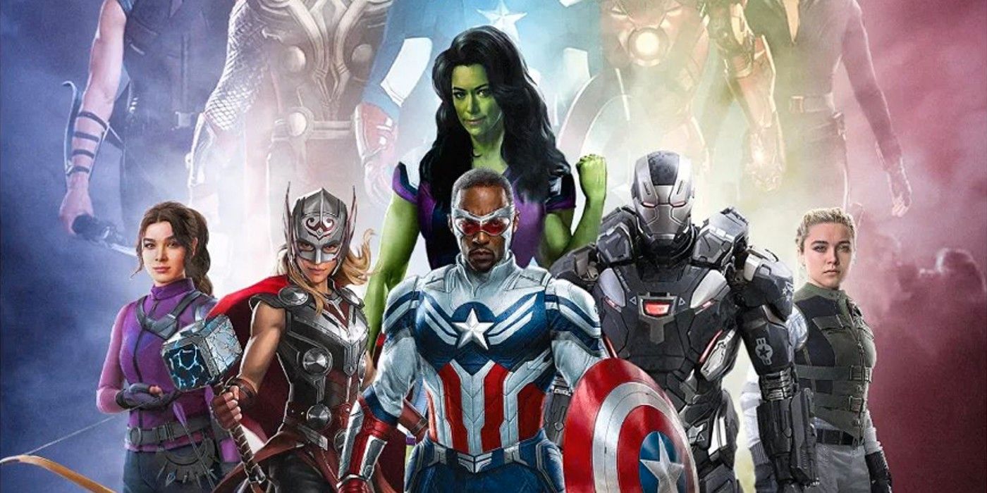 Marvel Fan Art muestra los 6 reemplazos originales de los Vengadores en la Fase 4 de MCU