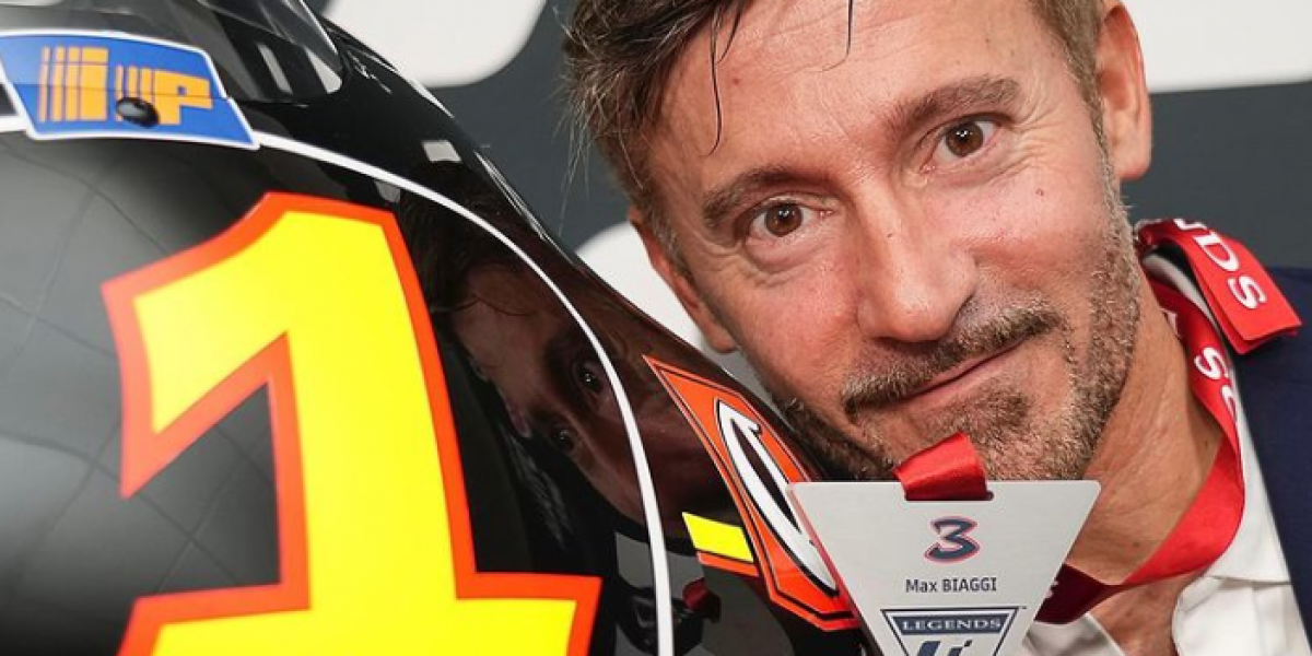 Max Biaggi se convierte en el trigésimo cuarto 'MotoGP Legends'