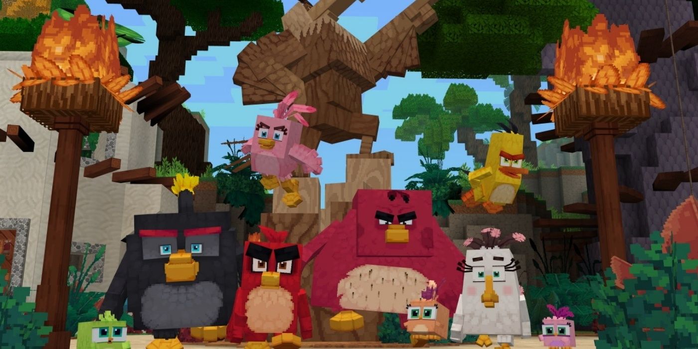 Minecraft anuncia nuevo DLC de Angry Birds, divide a los jugadores