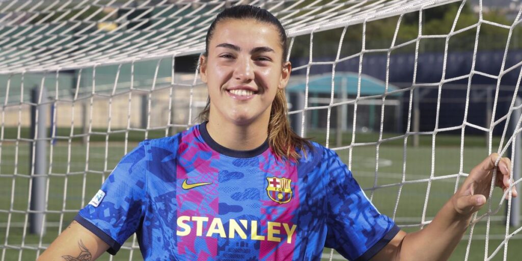 Patri, una pionera en La Masia