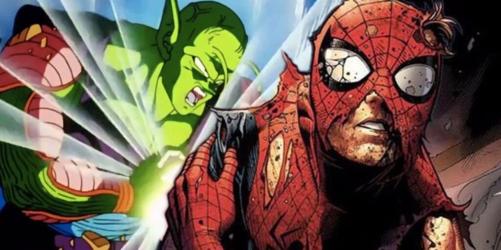 Piccolo de Dragon Ball destruye a Spider-Man en un impresionante fan art de stop-motion