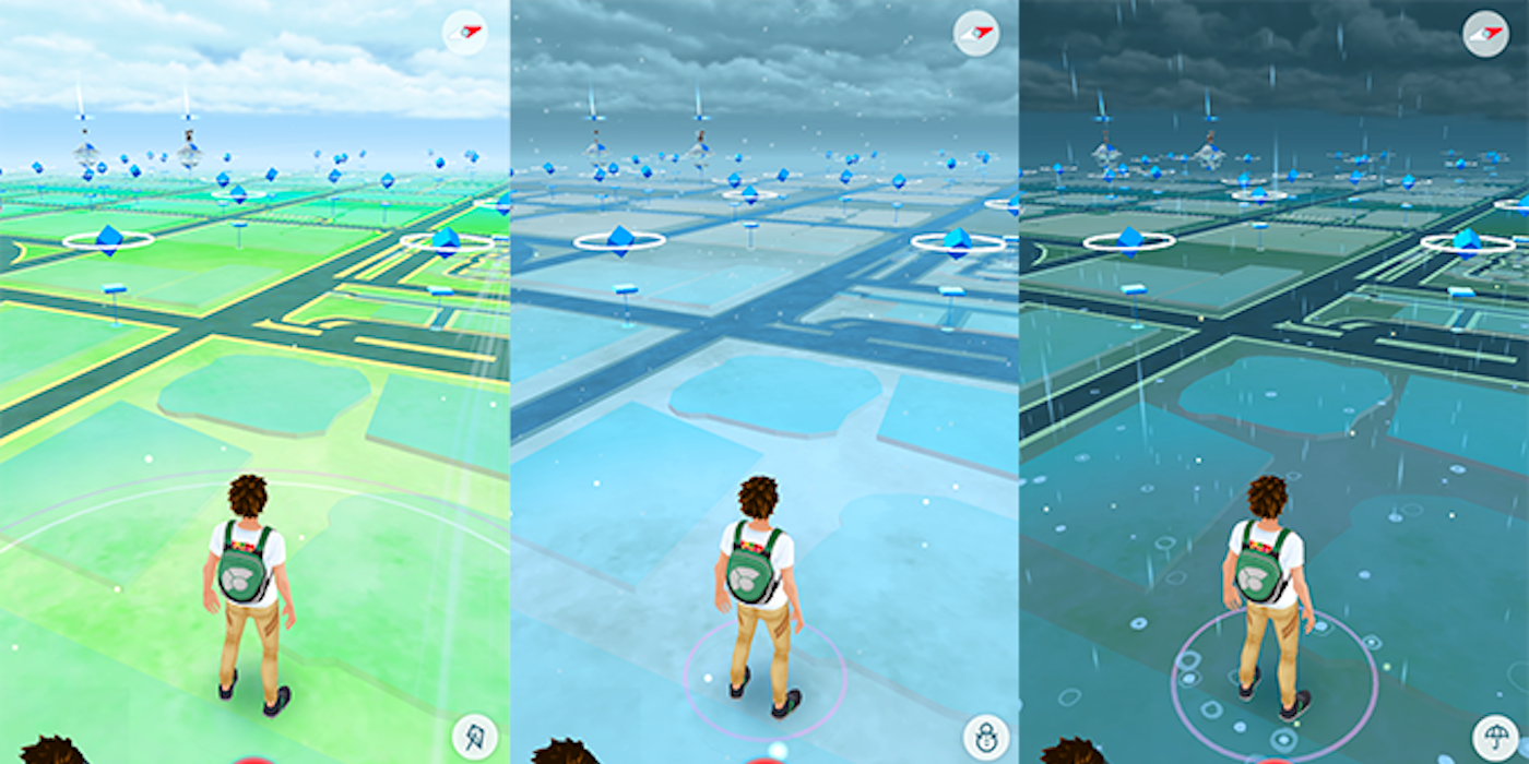Pokémon GO finalmente vuelve a habilitar los efectos visuales del clima después de 5 meses