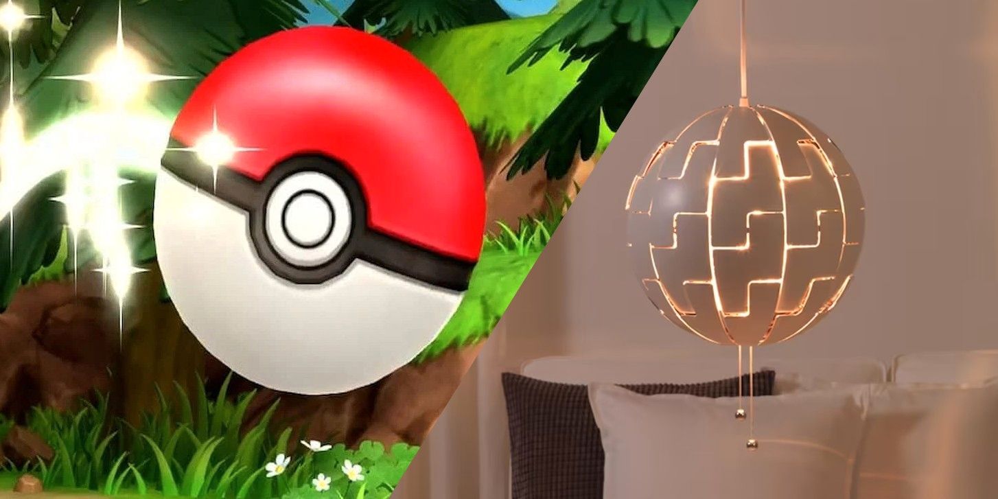 Pokémon Lampshade creado por fanáticos es una Poké Ball que funciona perfectamente
