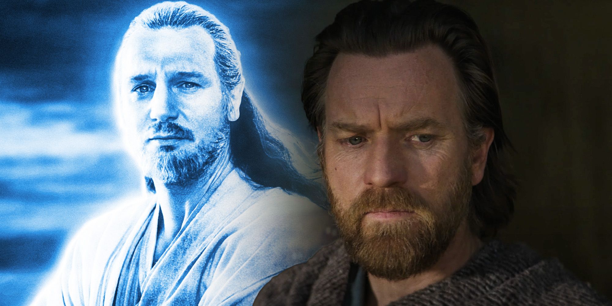 Por qué Obi-Wan no puede hablar con el fantasma de la fuerza de Qui-Gon Jinn