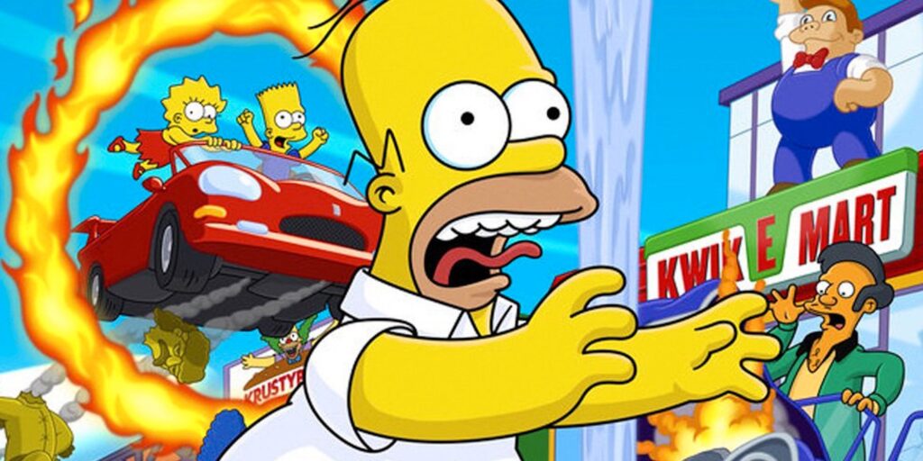 Por qué Simpsons Hit & Run 2 podría suceder sin EA