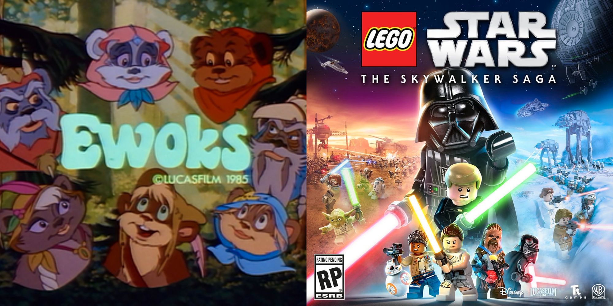 Referencias de LEGO Star Wars El espectáculo animado de Ewoks que quieres olvidar