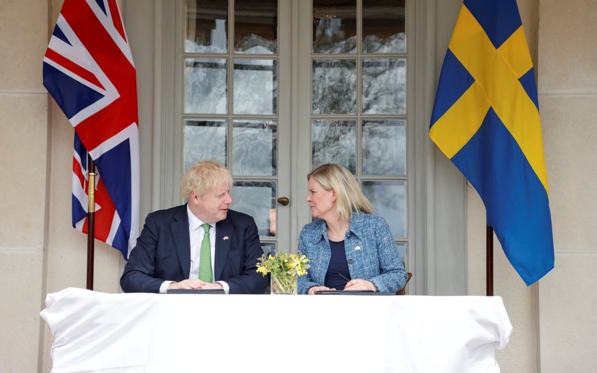 Reino Unido defenderá a Suecia y Finlandia en caso de ataque