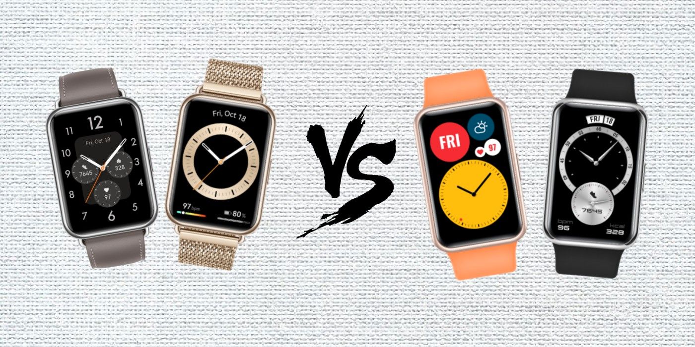 Reloj Huawei Fit 2 vs.  Watch Fit: ¿Qué hay de nuevo?