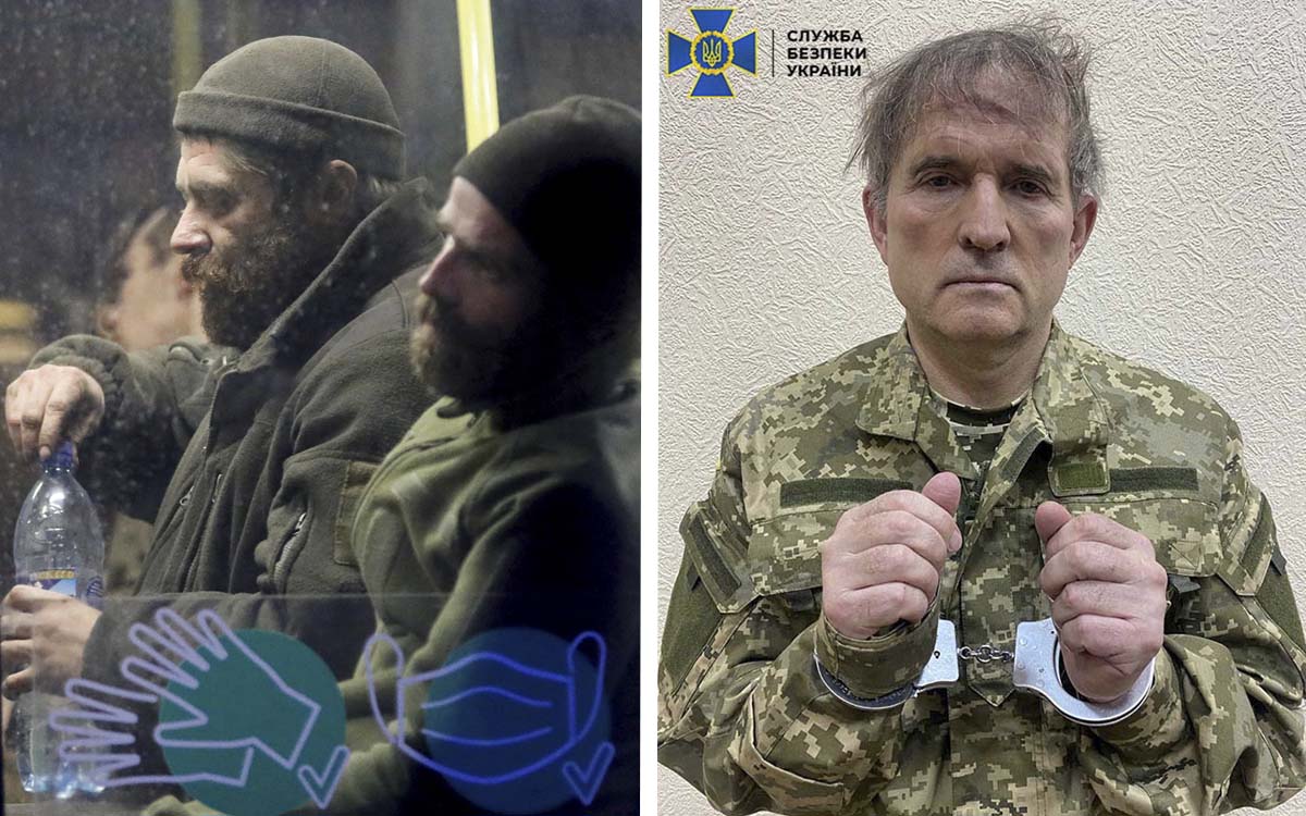 Rusia valora intercambiar a prisioneros ucranianos por político aliado de Putin