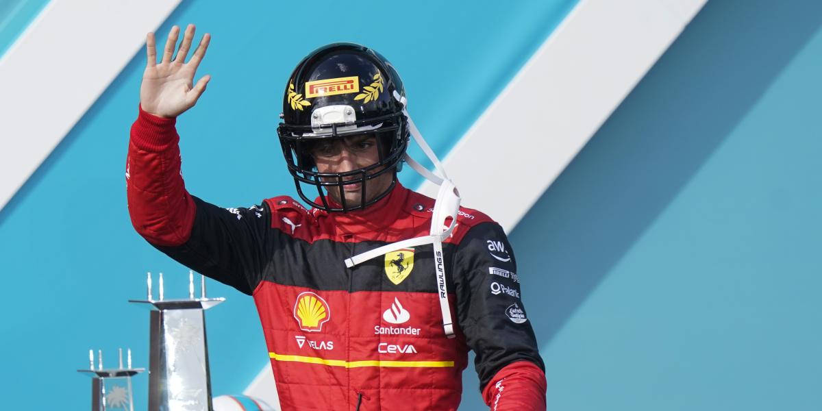 Sainz, podio en Miami: "Quiero más"